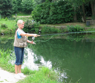 Angeln in Lintig