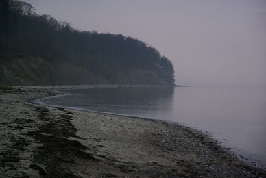 Der Strand von Noer, leider etwas schlechtes Licht