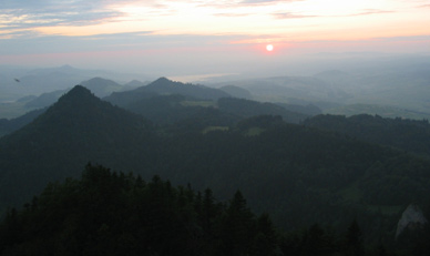 Die Berge der Hohen Tatra in Polen