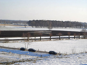 Blick vom Rodelberg in Uchte und die daraus gesultierende Erkenntnis für das Angeln an der Ostsee.