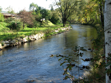 Angeln an der Schwarzwasser in Sachsen