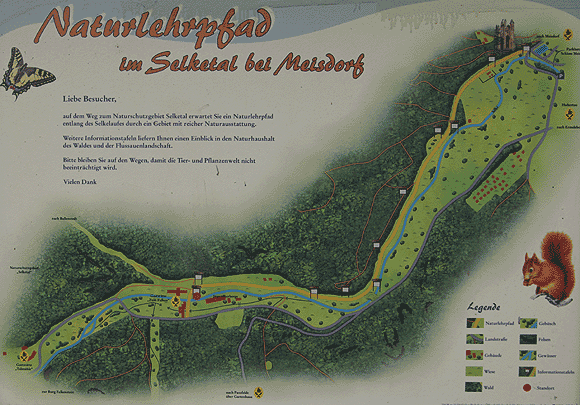 Naturlehrfahrt entlang der Selke in Meisdorf. 