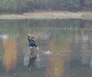 Fliegenfischen an der Sösetalsperre