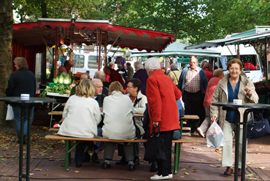 Dienstag ist Klön- und Einkaufsmarkt in Stolzenau / Weser