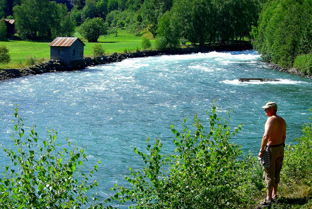 Fliegenfischen auf Lachs in Norwegen