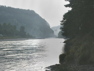 Mandalselva in Norwegen, Zone 2